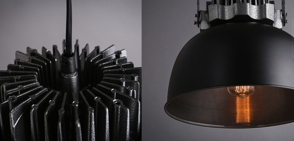 Подвесной светильник Loft Industrial Metal Cage Slam Подвесной светильник Loft Industrial Metal Cage Slam - Loft-Concept в Волгограде