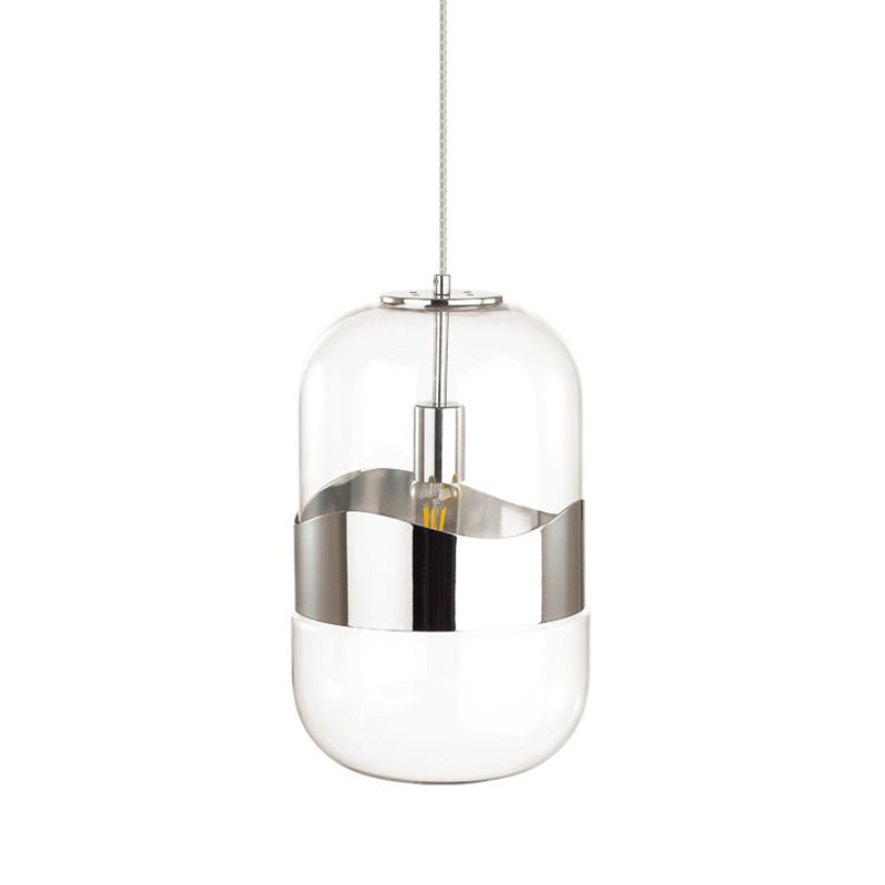 Подвесной светильник Igon Chrome Hanging Lamp Прозрачный Хром Подвесной светильник Igon Chrome Hanging Lamp Прозрачный Хром в Волгограде | Loft Concept