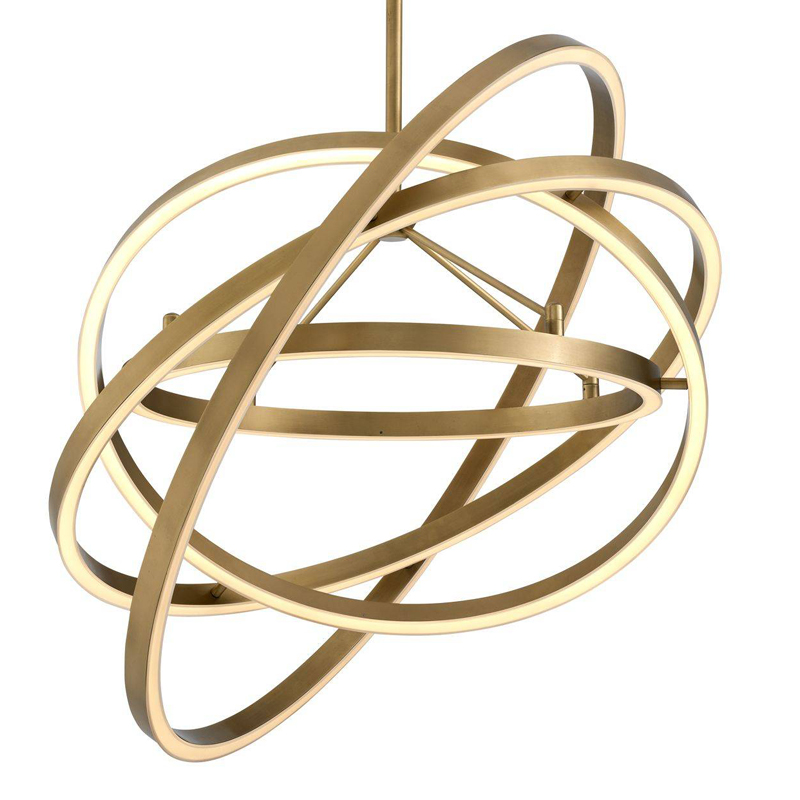 Люстра Eichholtz Chandelier Cassini Латунь в Волгограде | Loft Concept 