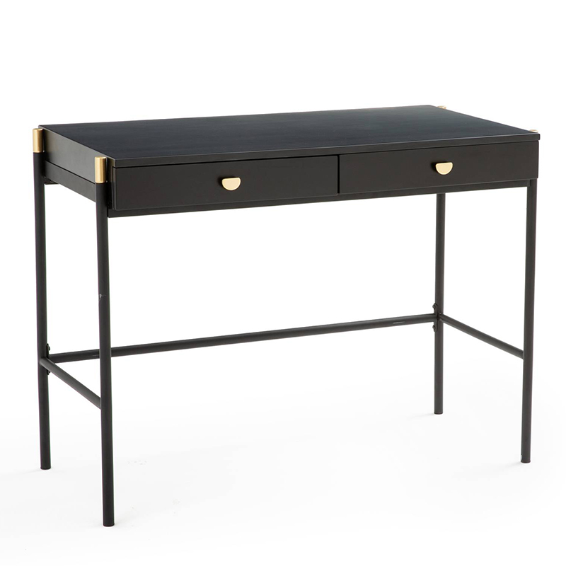Рабочий стол Herdis Table Черный Рабочий стол Herdis Table Черный в Волгограде | Loft Concept