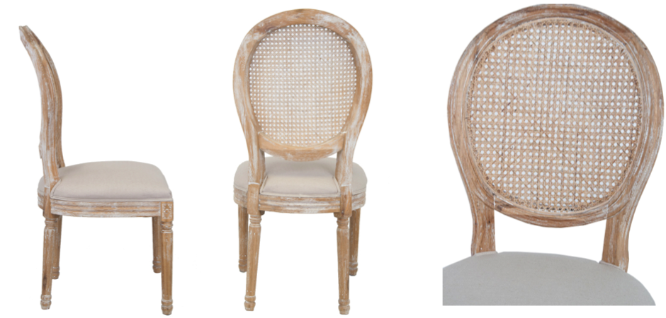 Стул French chairs Provence Beige Rattan 2 Chair Стул French chairs Provence Beige Rattan 2 Chair - Loft-Concept в Волгограде