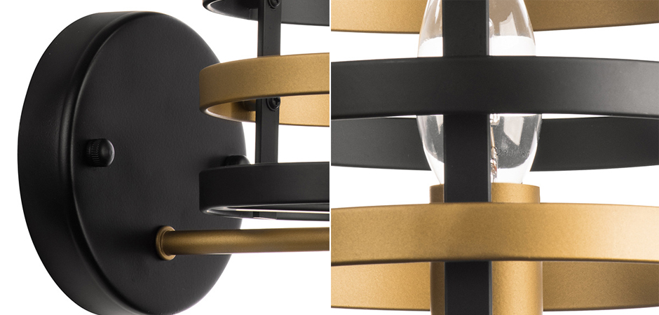 Бра Gold Stripes Sconces Бра Gold Stripes Sconces - Loft-Concept в Волгограде