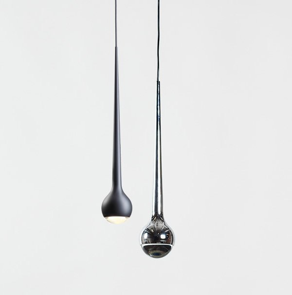 Подвесной светильник Falling Up Pendant Light Черный Хром Подвесной светильник Falling Up Pendant Light Черный Хром в Волгограде | Loft Concept