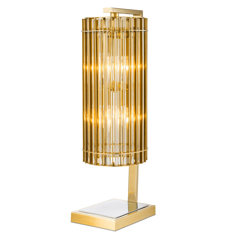 Настольная лампа Eichholtz Table Lamp Pimlico Gold Глянцевое золото Никель Золотой Шампань Настольная лампа Eichholtz Table Lamp Pimlico Gold Глянцевое золото Никель Золотой Шампань в Волгограде | Loft Concept