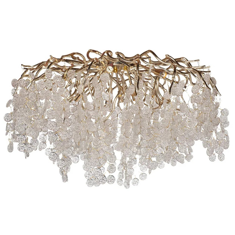 Потолочная люстра FAIRYTREE Champagne Chandelier 80 Золотой Шампань Потолочная люстра FAIRYTREE Champagne Chandelier 80 Золотой Шампань в Волгограде | Loft Concept