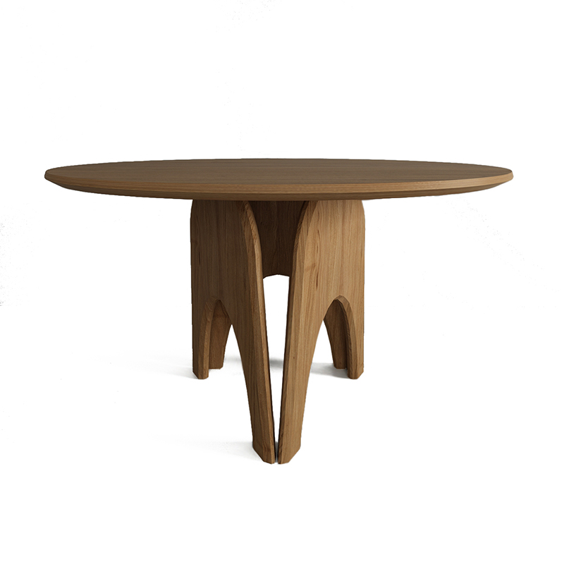 Обеденный круглый стол из дерева Pelican Dinner Table Древесина Обеденный круглый стол из дерева Pelican Dinner Table Древесина в Волгограде | Loft Concept