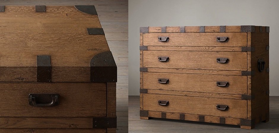 Комод в винтажном стиле Vintage Antique Oak Комод в винтажном стиле Vintage Antique Oak - Loft-Concept в Волгограде