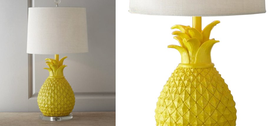 Настольная лампа Yellow Pineapple "Желтый Ананас" Настольная лампа Yellow Pineapple "Желтый Ананас" - Loft-Concept в Волгограде