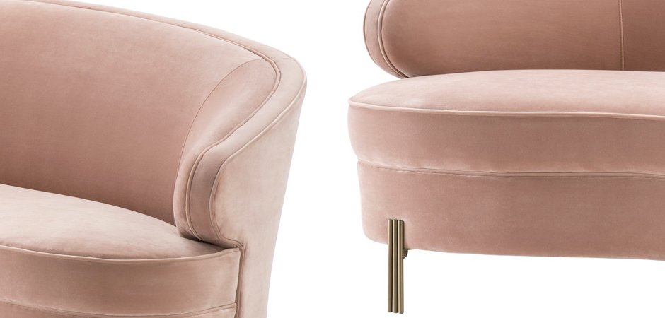 Диван Eichholtz Sofa Pierson nude Диван Eichholtz Sofa Pierson nude - Loft-Concept в Волгограде