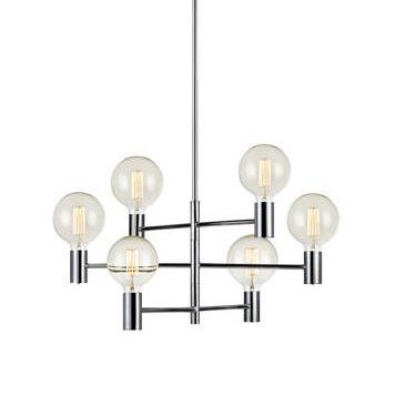 Люстра Helix Chandelier Chrome Хром Люстра Helix Chandelier Chrome Хром в Волгограде | Loft Concept