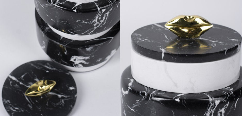 Kelly Wearstler LARGE MELANGE JAR Kelly Wearstler LARGE MELANGE JAR - Loft-Concept в Волгограде