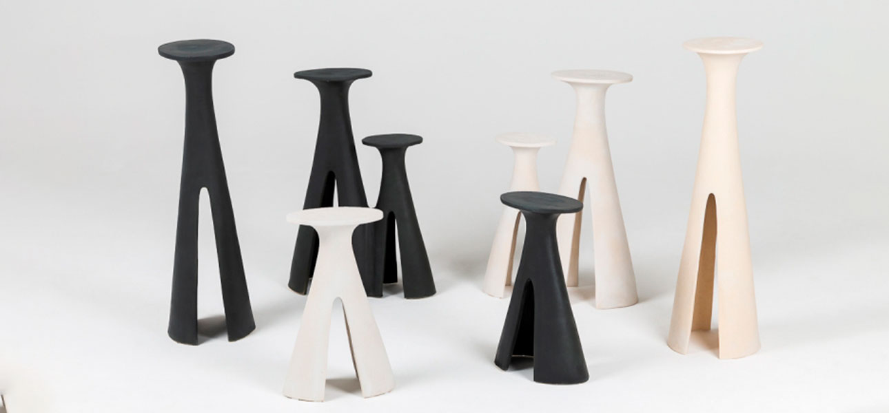 Керамический столик "Шаровары" №3 - фото