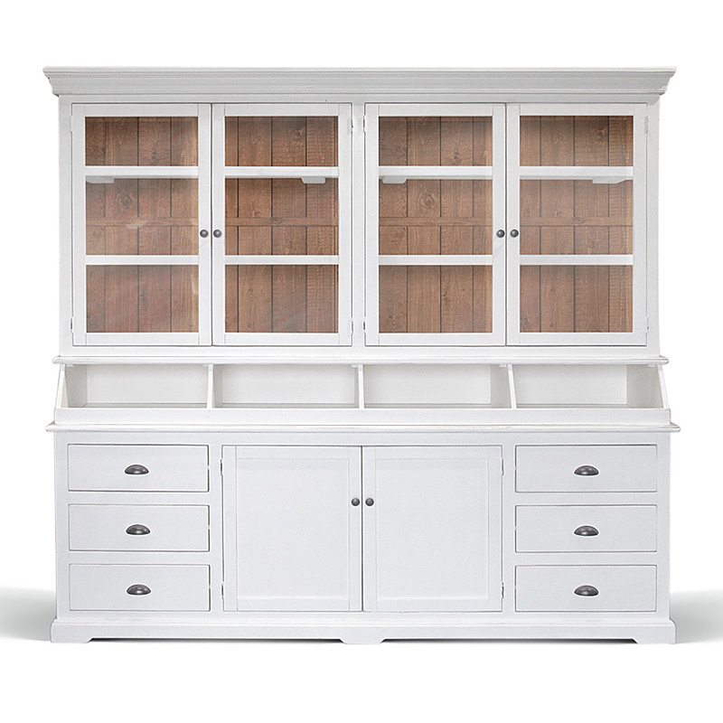 Шкаф Ruggerio Provence HARMONIE Glass Door big Белый Шкаф Ruggerio Provence HARMONIE Glass Door big Белый в Волгограде | Loft Concept
