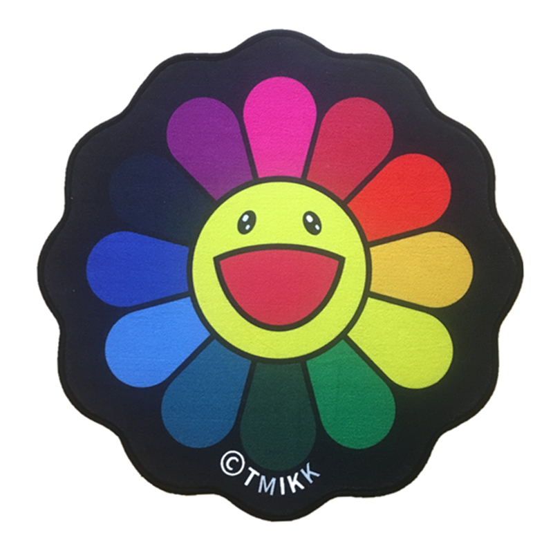 Коврик для прихожей улыбающийся цветок Takashi Murakami Мульти Коврик для прихожей улыбающийся цветок Takashi Murakami Мульти в Волгограде | Loft Concept