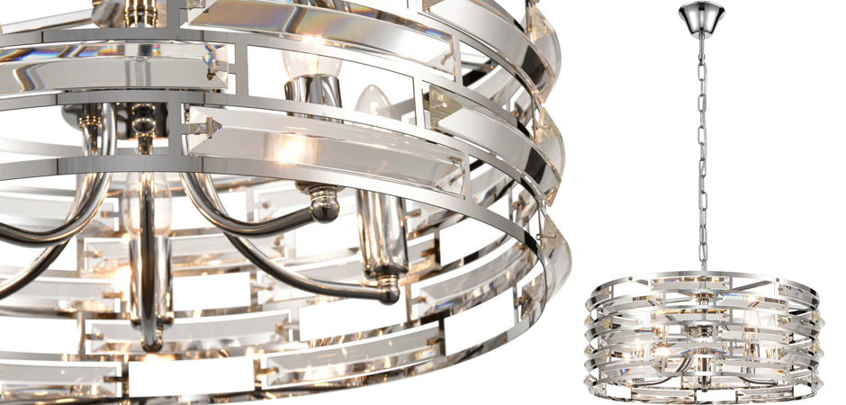 Люстра Chandelier Glass Inserts Люстра Chandelier Glass Inserts - Loft-Concept в Волгограде