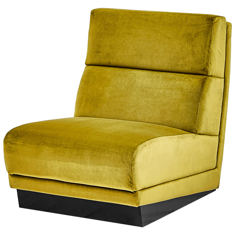 Кресло Berkeley Chair Mustard Горчичный Черный Кресло Berkeley Chair Mustard Горчичный Черный в Волгограде | Loft Concept