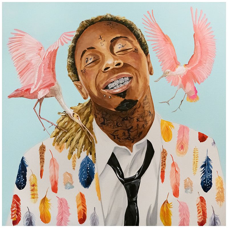 Картина Weezy with Feather Print Jacket and Spoonbills Мульти Картина Weezy with Feather Print Jacket and Spoonbills Мульти в Волгограде | Loft Concept