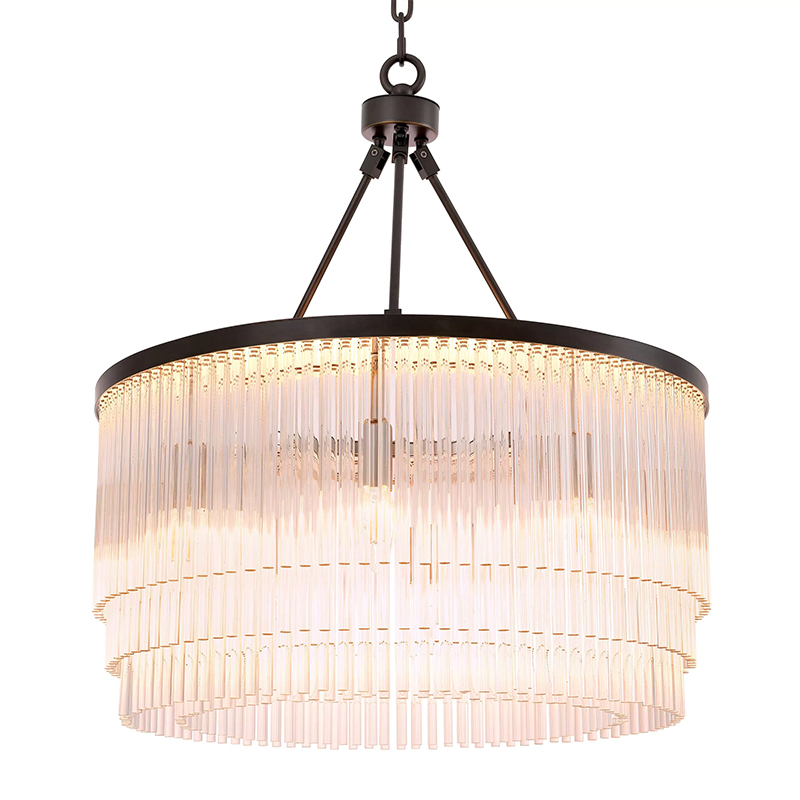 Люстра Eichholtz Chandelier Hector S Bronze Прозрачное Стекло Черный Темная бронза Люстра Eichholtz Chandelier Hector S Bronze Прозрачное Стекло Черный Темная бронза в Волгограде | Loft Concept