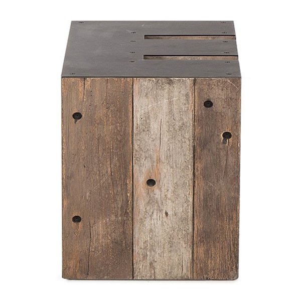Столик Wooden Alphabet E Side Table Коричневый Графит Столик Wooden Alphabet E Side Table Коричневый Графит в Волгограде | Loft Concept