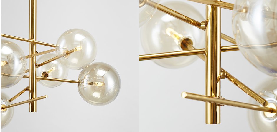 Люстра Bolle hanging lamp Gallotti & radice Люстра Bolle hanging lamp Gallotti & radice - Loft-Concept в Волгограде