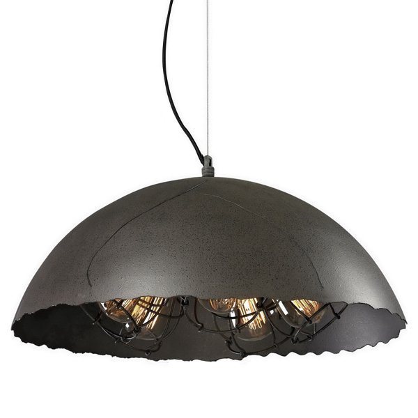 Подвесной светильник Uneven Edge Loft Pendant lamp 5 Графит Подвесной светильник Uneven Edge Loft Pendant lamp 5 Графит в Волгограде | Loft Concept