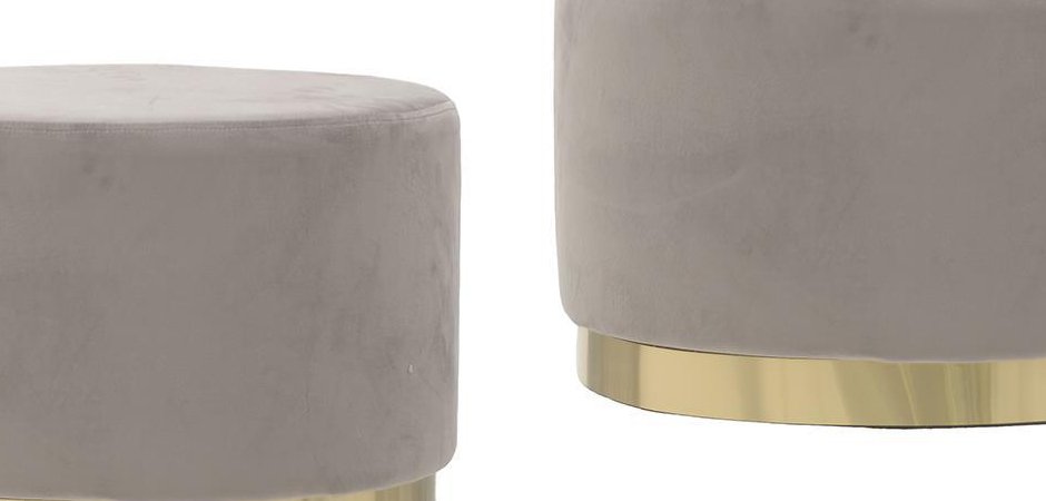 Пуф Golden Belt Beige Pastel Пуф Golden Belt Beige Pastel - Loft-Concept в Волгограде