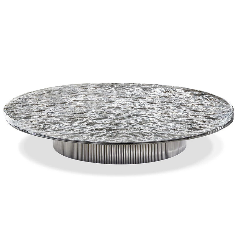 Кофейный стол Miller Coffee Table Серебряный Прозрачный Кофейный стол Miller Coffee Table Серебряный Прозрачный в Волгограде | Loft Concept