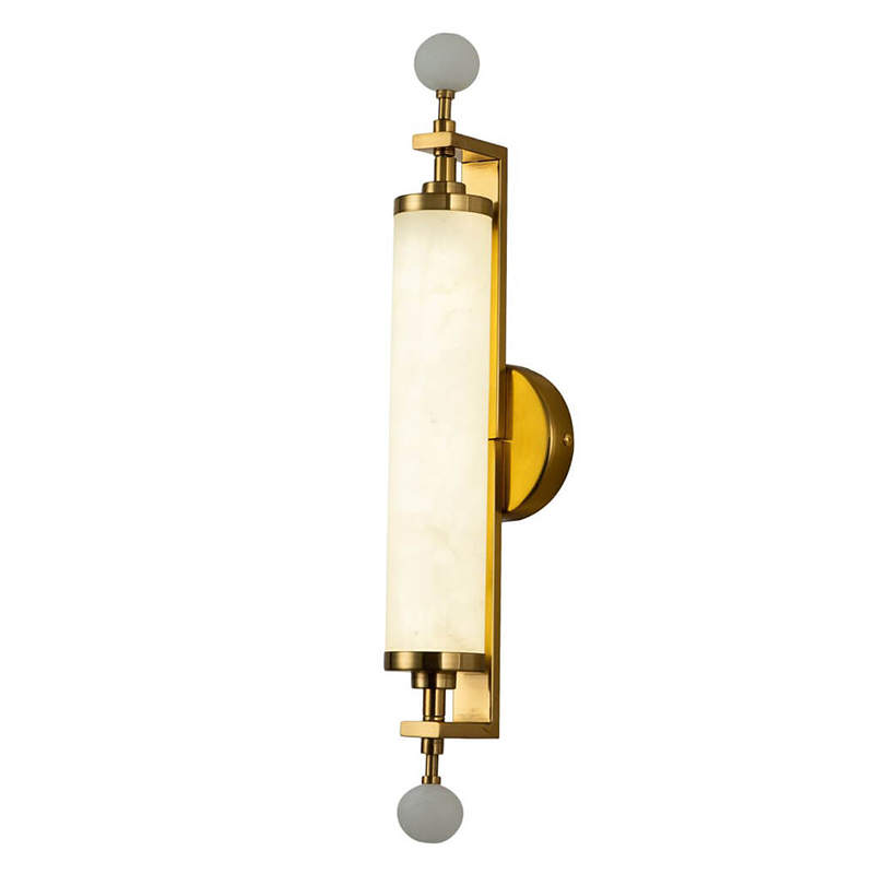 Бра Chantel Marble Wall Lamp S Латунь Белый Бра Chantel Marble Wall Lamp S Латунь Белый в Волгограде | Loft Concept