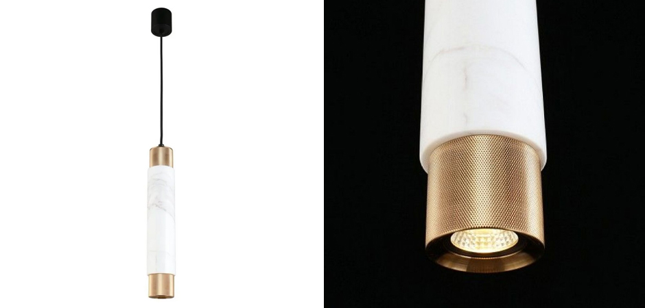Подвесной светильник Cocktail Tube Бронзовый Подвесной светильник Cocktail Tube Бронзовый - Loft-Concept в Волгограде