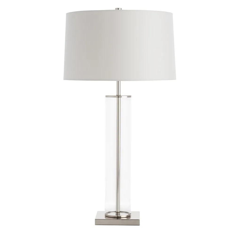 Настольная лампа Ticiana Glass Tube Table lamp Серебряный Настольная лампа Ticiana Glass Tube Table lamp Серебряный в Волгограде | Loft Concept