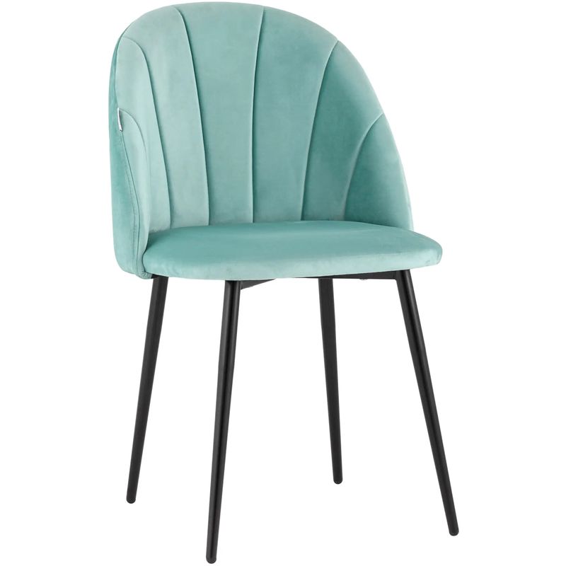 Стул Balsari S Chair Цвет Тиффани Бирюзовый Черный Стул Balsari S Chair Цвет Тиффани Бирюзовый Черный в Волгограде | Loft Concept