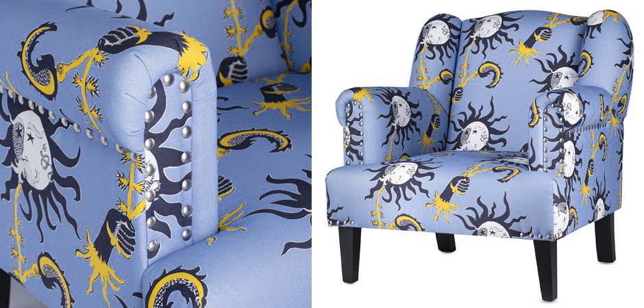 Pierre Frey Soleil A Moustache Кресло - Loft-Concept в Волгограде