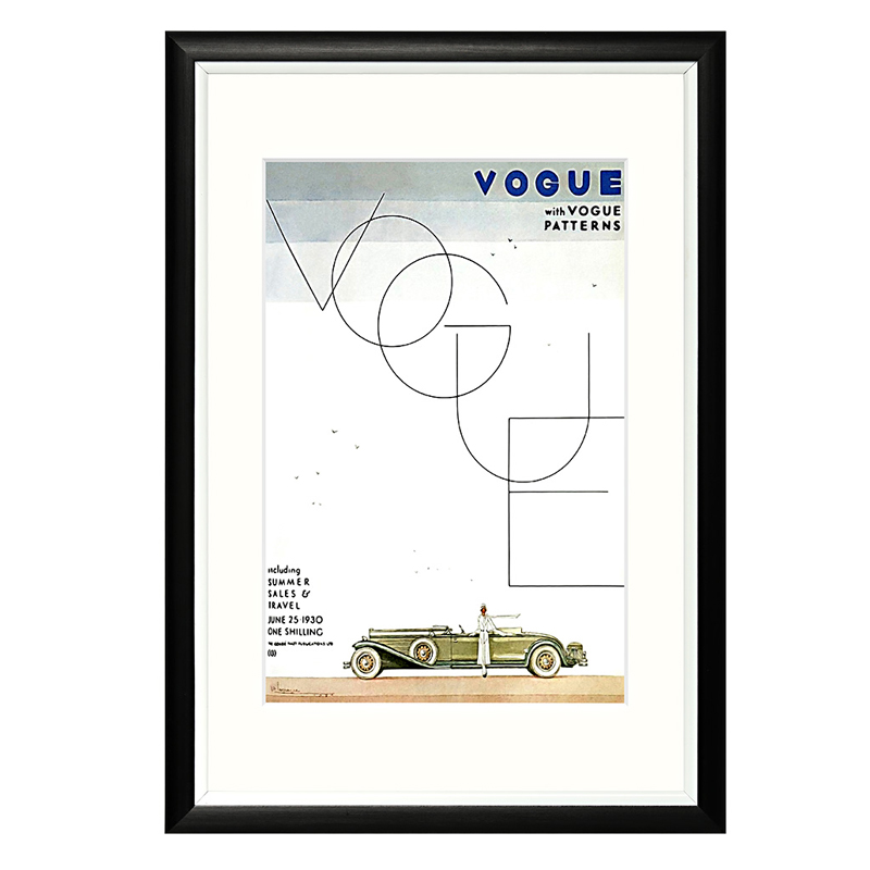 Постер Vogue June 1930 Мульти Постер Vogue June 1930 Мульти в Волгограде | Loft Concept