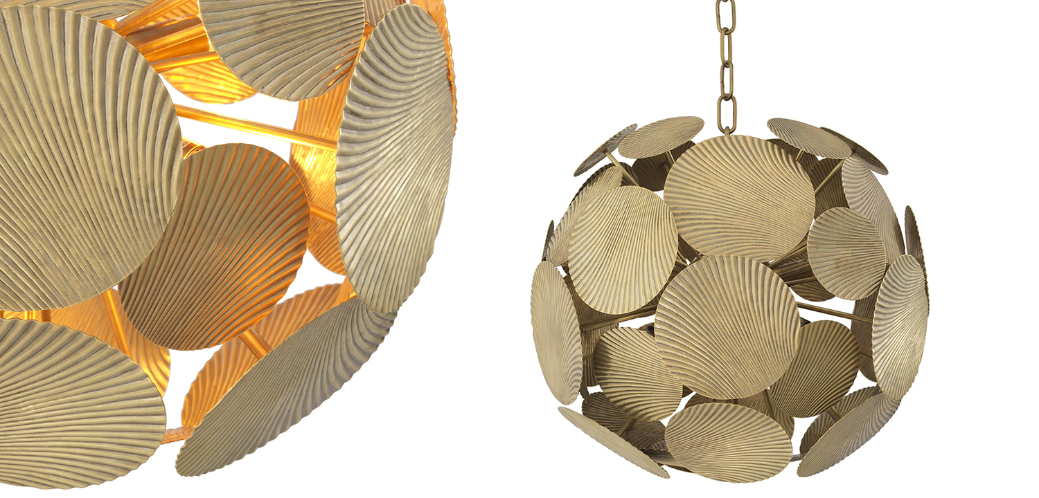 Люстра Eichholtz Chandelier Duvall S - фото