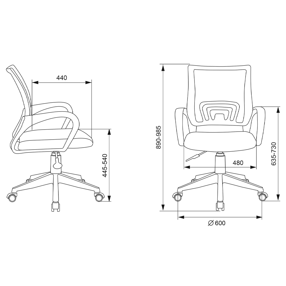 Офисное кресло с основанием из белого пластика Desk chairs Pink Офисное кресло с основанием из белого пластика Desk chairs Pink в Волгограде