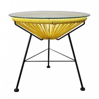 Приставной стол Acapulco side table Yellow Морская синь Желтый Оранжевый Зеленый Черный Белый Приставной стол Acapulco side table Yellow Морская синь Желтый Оранжевый Зеленый Черный Белый в Волгограде | Loft Concept