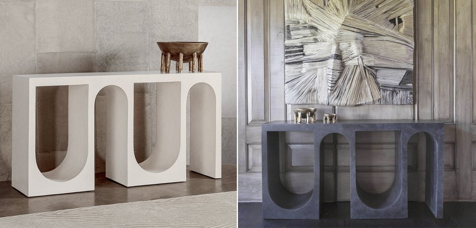 Консоль ROXBURY CONSOLE Grey Консоль ROXBURY CONSOLE Grey - Loft-Concept в Волгограде