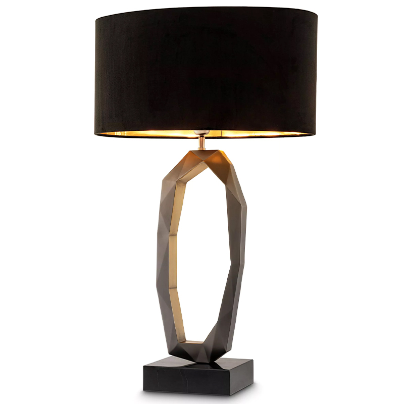 Настольная лампа Eichholtz Table Lamp Santos Черный Графит Настольная лампа Eichholtz Table Lamp Santos Черный Графит в Волгограде | Loft Concept