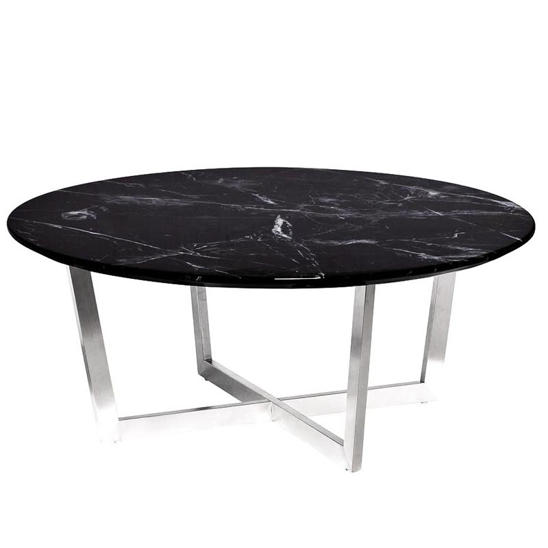 Кофейный стол Adamson Coffee Table Серебряный Кофейный стол Adamson Coffee Table Серебряный в Волгограде | Loft Concept