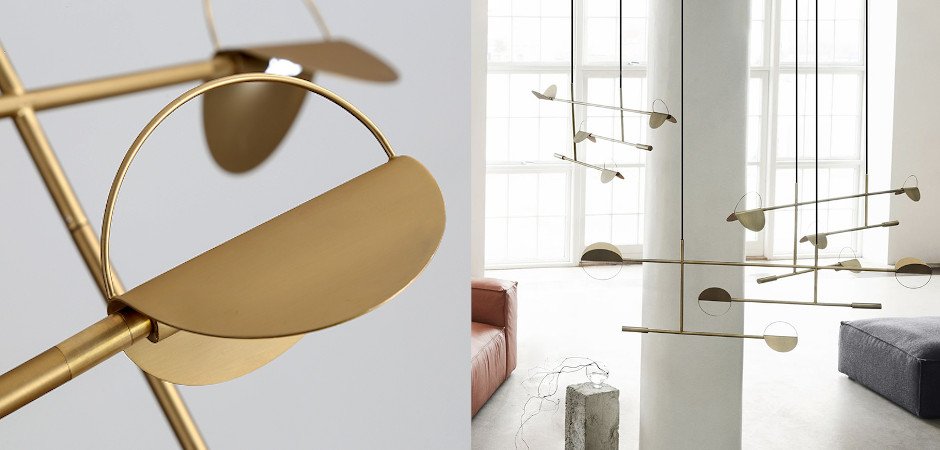 Люстра BOLIA LEAVES PENDANT brass Люстра BOLIA LEAVES PENDANT brass - Loft-Concept в Волгограде