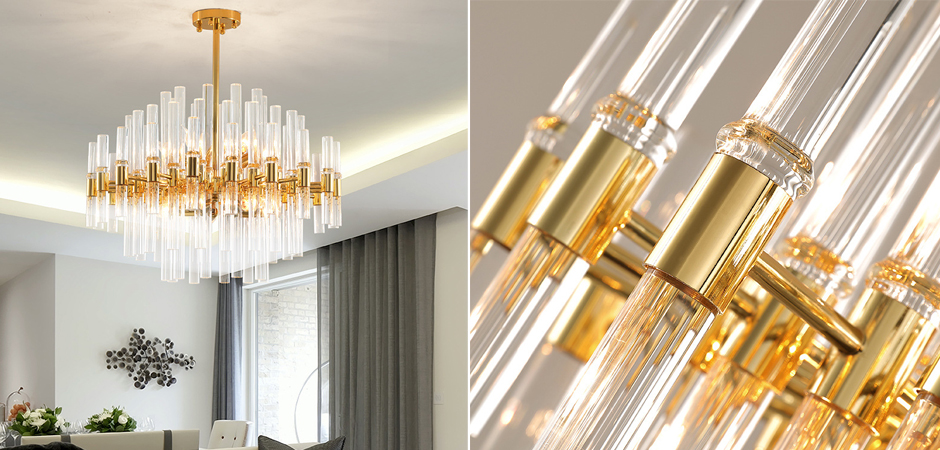 Люстра Luxxu Waterfall Round suspension Люстра Luxxu Waterfall Round suspension - Loft-Concept в Волгограде
