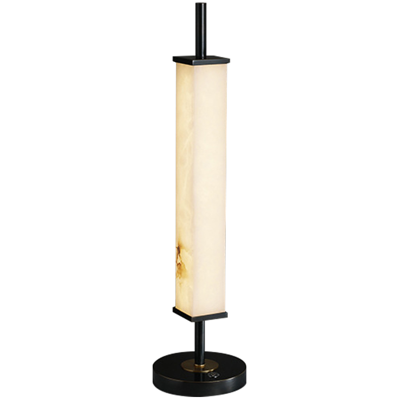 Настольная лампа Gaelle Modern Marble Table Lamp Темная медь Черный Белый Мрамор Bianco Настольная лампа Gaelle Modern Marble Table Lamp Темная медь Черный Белый Мрамор Bianco в Волгограде | Loft Concept