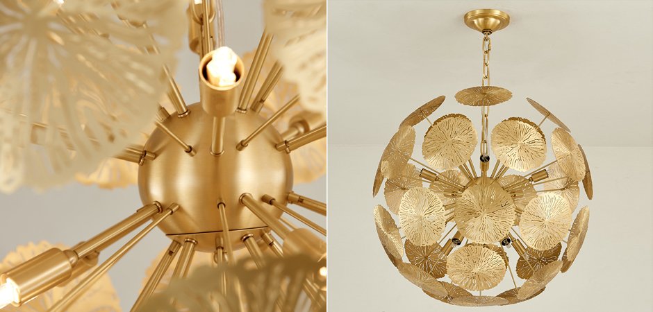 Люстра GLOBAL VIEWS LILY PAD Chandelier Люстра GLOBAL VIEWS LILY PAD Chandelier - Loft-Concept в Волгограде