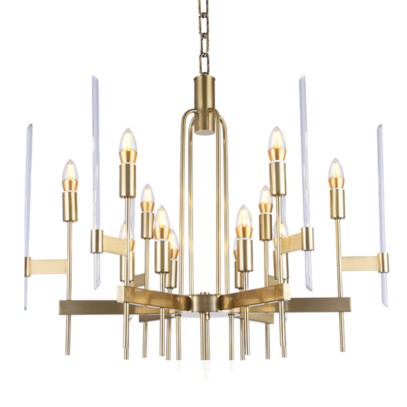Bari Light Chandelier Aged Brass Золотой Bari Light Chandelier Aged Brass Золотой в Волгограде | Loft Concept