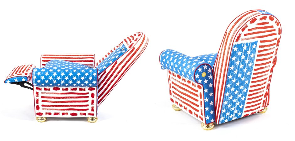Кресло Seletti Lazy Painter USA Кресло Seletti Lazy Painter USA - Loft-Concept в Волгограде