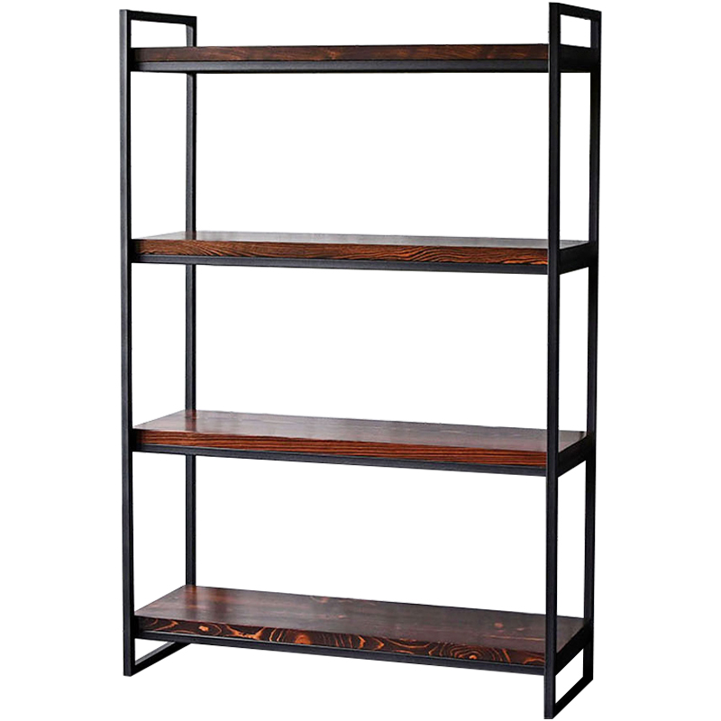 Стеллаж Alton Industrial Metal Rust Rack Черный Коричневый Стеллаж Alton Industrial Metal Rust Rack Черный Коричневый в Волгограде | Loft Concept