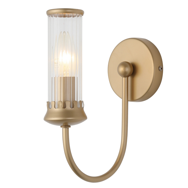 Бра Morgane Sconce gold Золотой Прозрачный Бра Morgane Sconce gold Золотой Прозрачный в Волгограде | Loft Concept