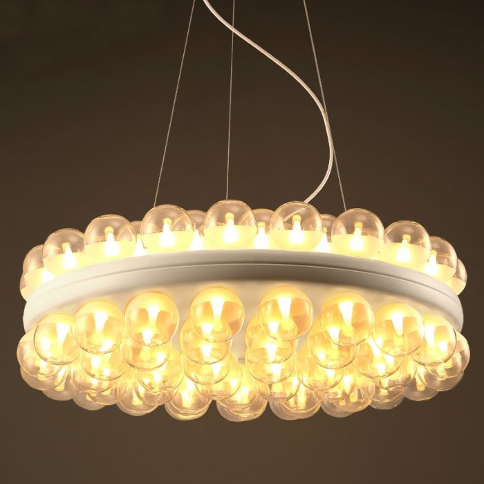 Люстра Eddy Light Chandelier Double Plate Люстра Eddy Light Chandelier Double Plate в Волгограде | Loft Concept
