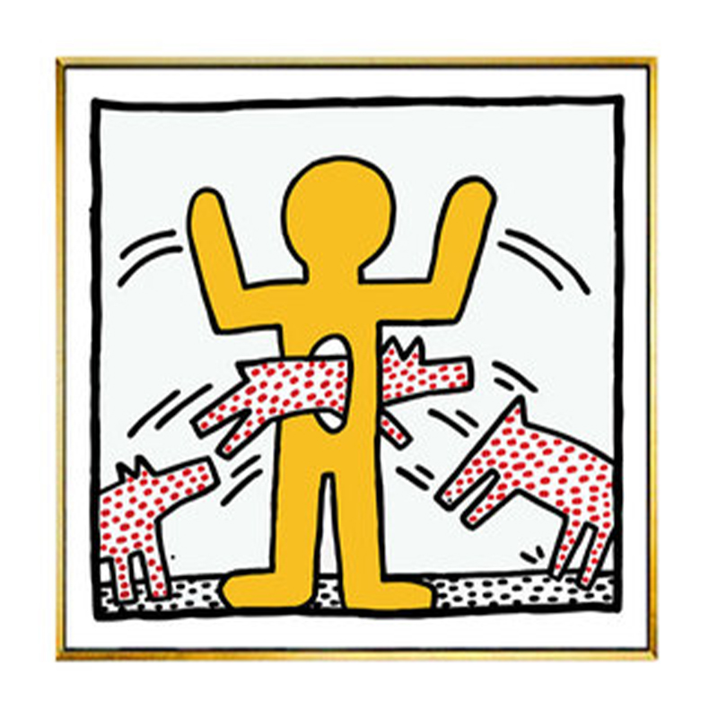Постер Keith Haring 19 Мульти Постер Keith Haring 19 Мульти в Волгограде | Loft Concept