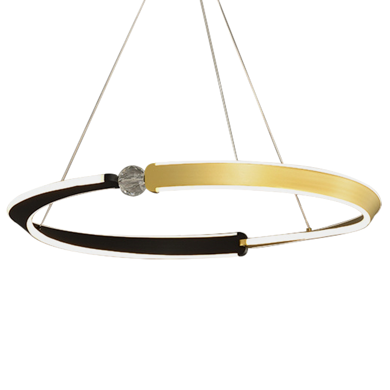 Люстра Кольца Ring Horizontal Cyril Черный Золотой Золотой Черный Люстра Кольца Ring Horizontal Cyril Черный Золотой Золотой Черный в Волгограде | Loft Concept